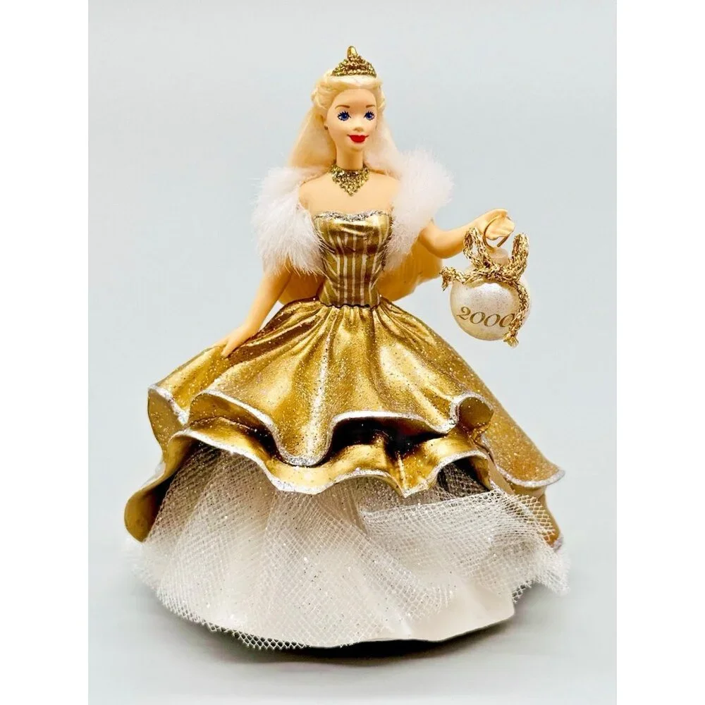 Hallmark Keepsake Barbie Celebration Shoes Silken Flame Holiday‎ Ornament Lot 4